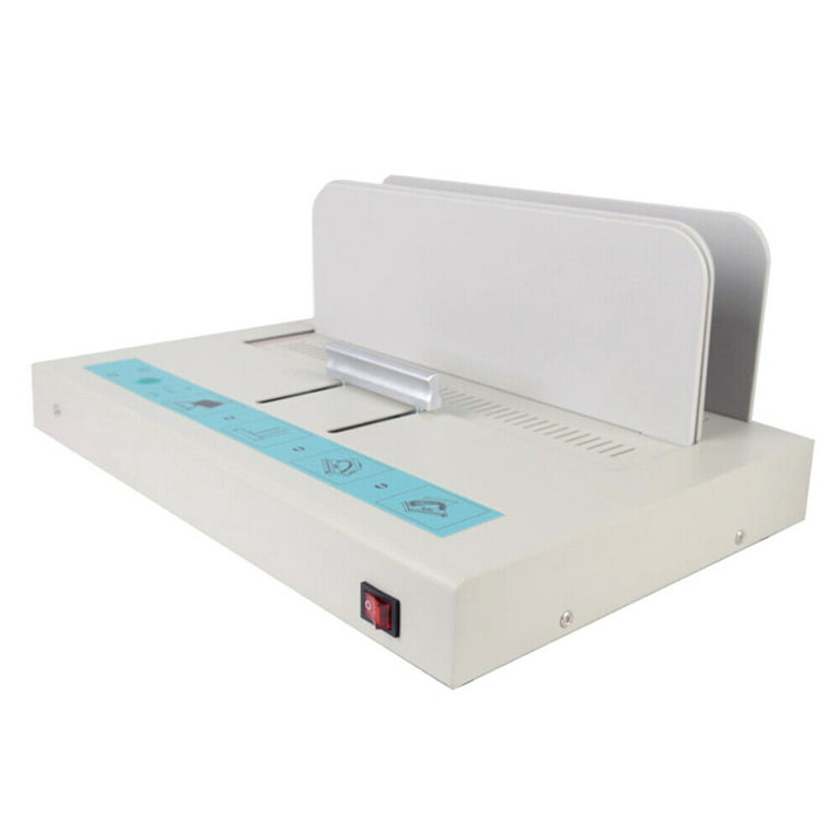 110V Electronic Binder 3 Gears Adjustable A4 Thermal Binding Machine  Contract Book 60-180 Seconds 