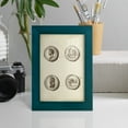 thumbnail image 5 of Antique Roman Coins VI -Framed Print w/glass-Ocean Blue, 5 of 8
