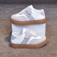 thumbnail image 6 of YunPes Toddler Boys Girls Non-Slip Skate Sneakers Casual Flat Athletic Shoes with Hook & Loop Strap School & Outings Walking, 6 of 8