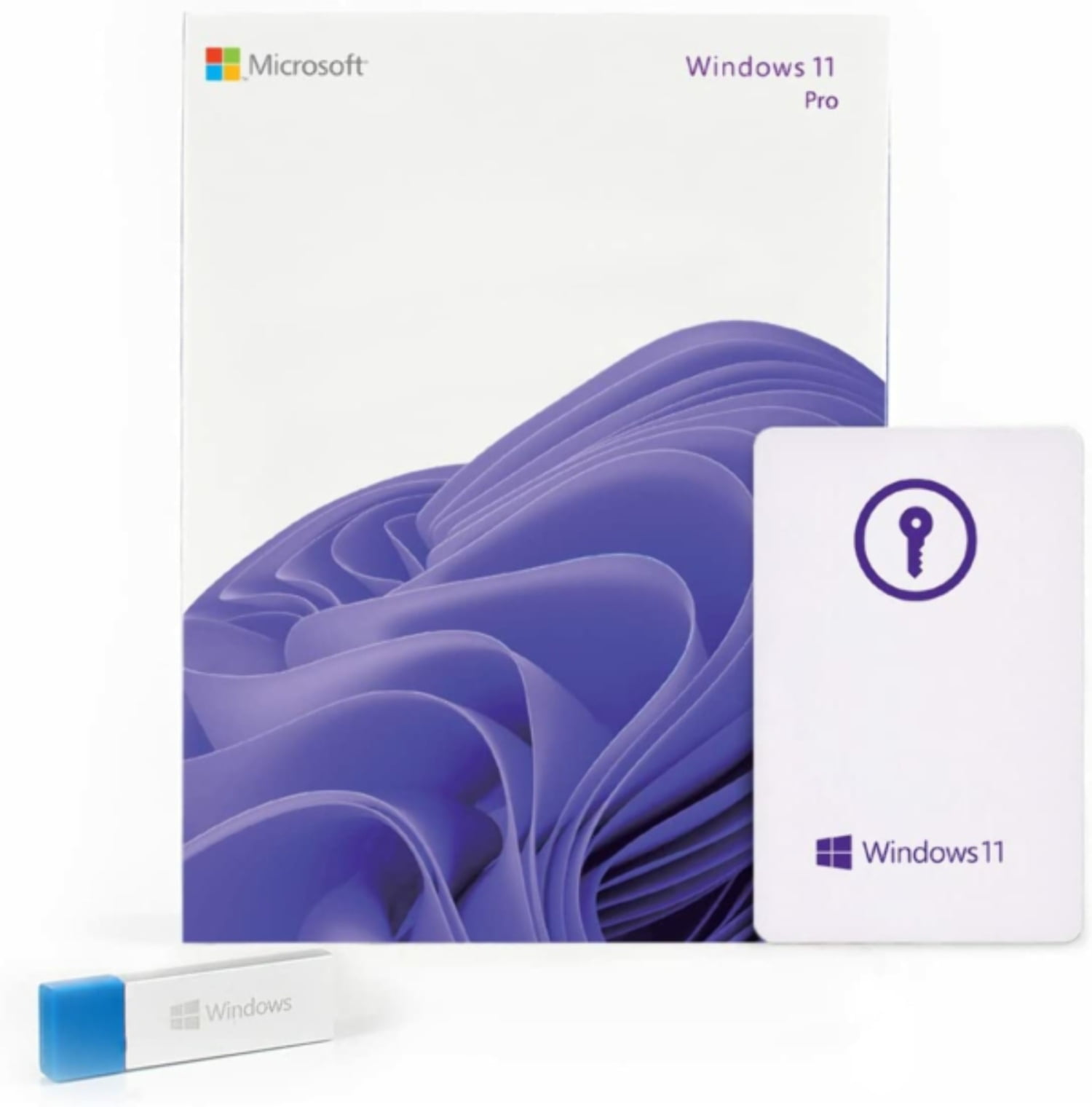 Microsoft Windows 11 Pro (64-Bit, USB Flash Drive)