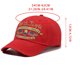 thumbnail image 4 of Gorra de béisbol ajustable clásica baja con estampado sin estructura para hombre y mujer, 4 of 9