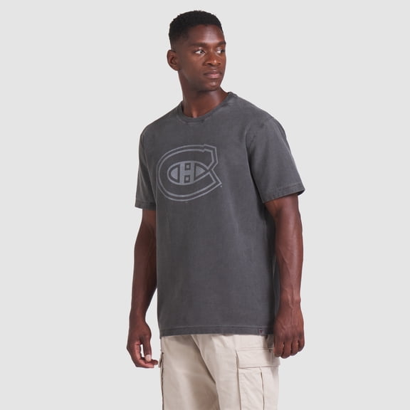 Men's Fanatics Black Montreal Canadiens Made in Canada T-Shirt