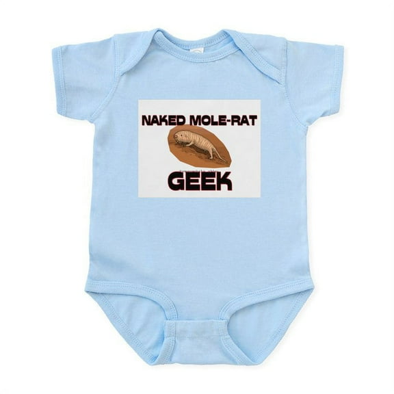 CafePress - Naked Mole Rat Geek Infant Bodysuit - Baby Light Bodysuit, Size Newborn - 24 Months