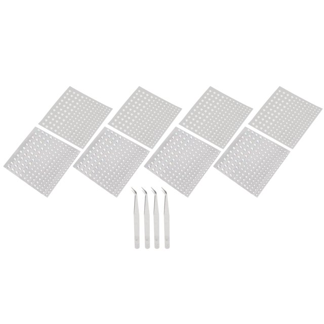 Piedras de maquillaje, 8 hojas de maquillaje, diamantes de imitación para decoración de uñas, piedras de decoración facial, los mejores materiales