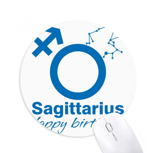 Constellation Fate Birthday Celebration Sagittarius Mouse Pad Comfortable Game Office Mat