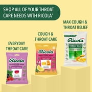 Ricola Sugar Free Lemon Mint Throat Drops for Everyday Soothing Throat Care, Value Pack, 45 Count