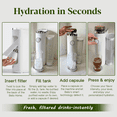 thumbnail image 4 of Bello Water Purifier - Water Filter Removes Chlorine, Lead, PFAS For Clean & Safe Hydration- Water Filtration System Delivers Fresh, Flavored Water with Natural Ingredients & Zero Sugar - Starter Pack, 4 of 7