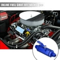 thumbnail image 2 of Unique Bargains AN6 -6AN 9/16'-18 Thread Male Fitting 3/8' Inline Fuel Shut Off Valve Cut Off w/ Cable Lever for Car Motorcycle, 2 of 8