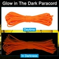 thumbnail image 4 of Uxcell Reflective Guyline Camping Paracord 4mm Nylon Tent Cord Guyline Rope Orange 33 Feet, 4 of 6