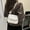 White, variant on HongHeng Soft Leather Handbags for Women Crossbody Purses Multi Pockets Shoulder Bags Messenger Bag Medium