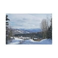 thumbnail image 2 of CADecor Mountain Winter Road Wall Tapestry Wall Hanging Wall Art Home Decor 60x80 inches, 2 of 2