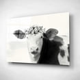 thumbnail image 4 of Epic Art 'Spotted Cow with Flowers' by Lori Deiter, Acrylic Glass Wall Art, 24"x16", 4 of 9