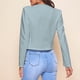 thumbnail image 5 of Blazers De Oficina Para Mujer, Chaquetas De Blazer Para Mujer, Color Puro, Parte Delantera Abierta, Ajuste De Piel, Poliéster, Elegante, Elegante, Manga Larga Para Cita Para El Anggrek Otros, 5 of 5