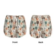 thumbnail image 5 of Picia Squirrels and Trees Pattern Women's 2 in 1 Athletic Running Shorts High Waisted Workout Casual Gym Sweat Shorts with Comfy Liner Zipper Pockets-X-Large, 5 of 9