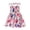 A-Red305, variant on Bobifish Toddler Girls Dress Smocked Tube Spaghetti Strap A Line Tank Dress Bright Butterfly Printed Everyday Outing Skater Dress