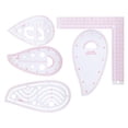 thumbnail image 3 of Accurate Curve Ruler, L Shape Ruler, Easy To Store Knitting Lovers Crochet Beginners Clothing Designed Travel For Home Experienced Knitters, 3 of 8