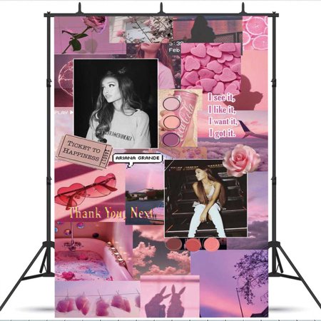 Ariana Grande Aesthetic Party Supplies Background Backdrop Taspestry Banner Poster Decor Decorations