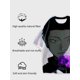 thumbnail image 4 of T-shirt short sleeve round neck summer casual loose P3155, 4 of 5