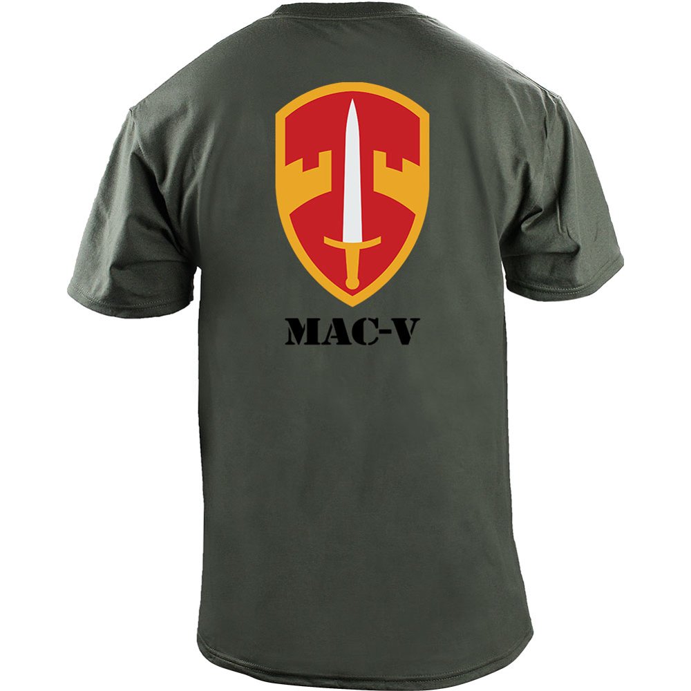 USAMM Army MACV Unit Full Color Veteran TShirt