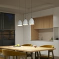 thumbnail image 2 of Artika Bergen Linear 3-Light Concrete Pendant Light Fixture 5CCT, 2 of 10