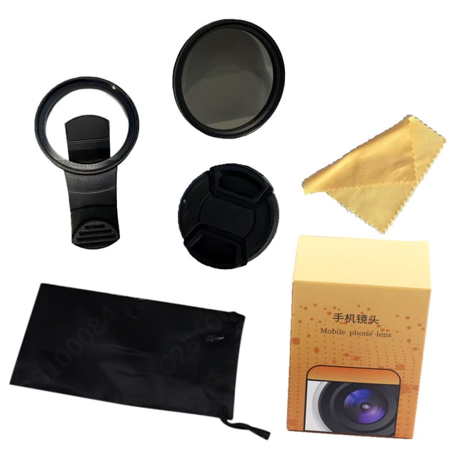 Polarizing Filter for Smartphone Camera, 67mm, Eliminates Reflections, Restores True Colors, Lens for Outdoor Photography, Portable Photography Tool for Clearer, More Vivid Smartphone Photos