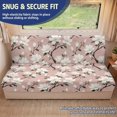 thumbnail image 2 of Xixirimido Watercolor White Magnolia Floral Print 2-Piece RV Couch Covers for Jackknife Sofa Bed, Super Stretch Elastic Camper Sofa Slipcover, Washable Anti-Slip RV Furniture Protector Pet Friendly, 2 of 7