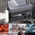 thumbnail image 5 of 2X Emergency Weather Radio Hand Crank Solar Radio Portable AM/FM/ Radio with 5 Charging Modes Cell Phone Charger, 5 of 5