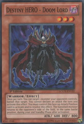 Yu-Gi-Oh Doom Lord LCGX-EN122 Destiny HERO