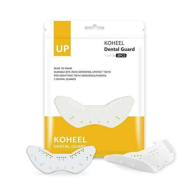 KOHEEL Protège-Dent Léger Personnalisé, Broyage des Dents de Nuit, Lot de 2