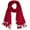 Burgundy, variant on CTM  Classic Pashmina Style Shawl Wraps (Women)