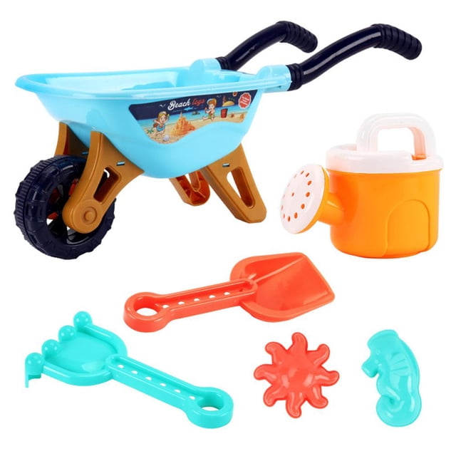 De Juguetes De Playa, Juego De Arena, Juguetes De Baño Para Bebés, Moldes De Arena Para Niños, Juego De Playa De Jardín De Verano 6 Piezas Moyic FN007201-01