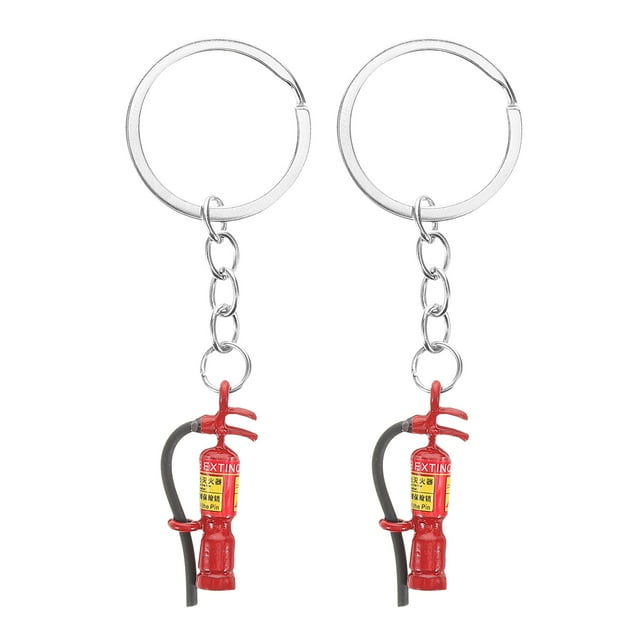 Milisten 2 Pcs Pendentif Extincteur Porte-Clés Sac à Main Ornement Suspendu