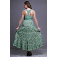thumbnail image 4 of Bimba Women Skirts Long Bohemian Gypsy 5 Tier Cotton Printed Long Skirts, 4 of 5