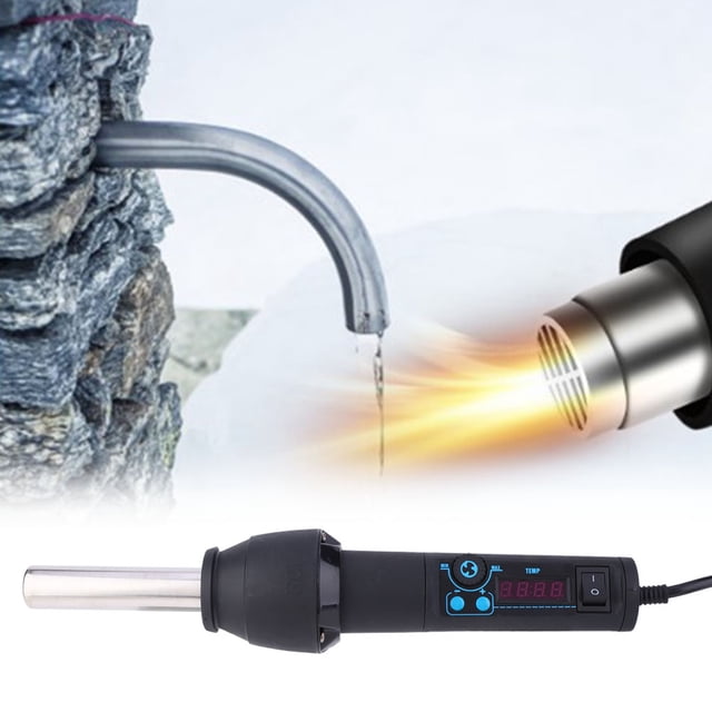 Pistola De Aire Caliente ANGGREK Flujo De Aire Ajustable Portátil 120 l/min