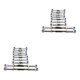 thumbnail image 1 of Ounissouiy 9 piezas 9 piezas varilla de tracción dirección Servo enlace para 1/10 WLtoys K949 aleación de aluminio varilla de tracción plata 2Conjunto, 1 of 6