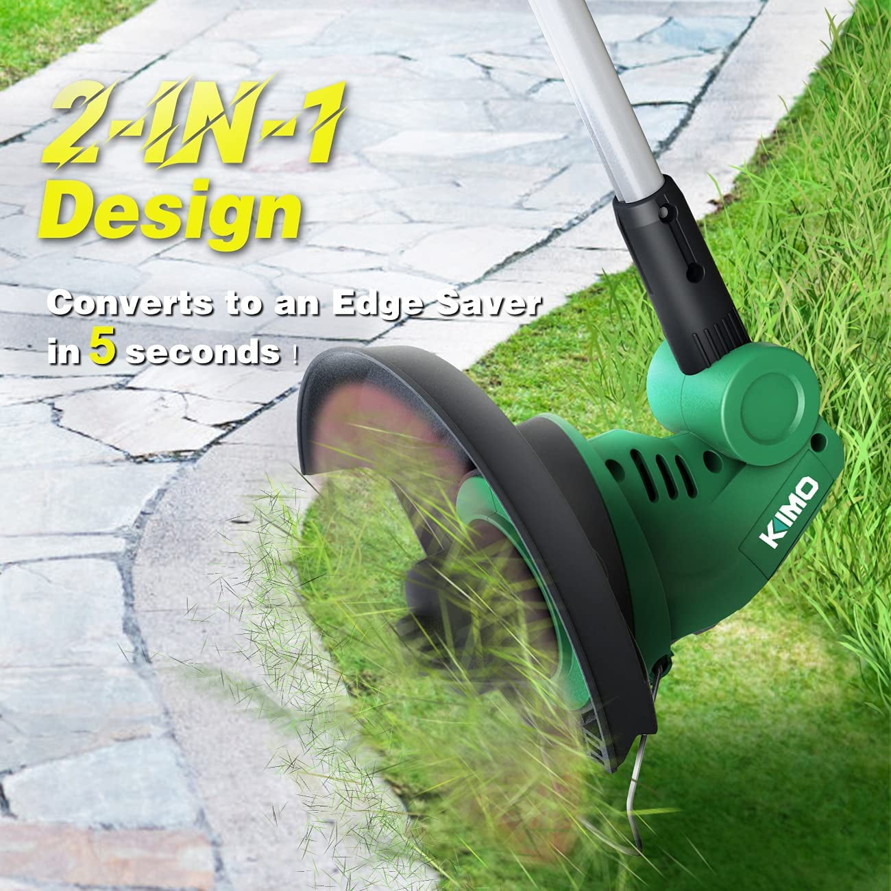 Buy KIMO Electric Weed Wackers Cordless 20V Battery Powered Weed