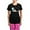 With Pink Pant, variant on CafePress - Cabin Cottage Mountain Chic Pin Up Girl Pajamas - Women's Short Sleeve Print T-Shirt and Pants Dark Cotton Pajama Set