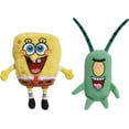 thumbnail image 2 of Nickelodeon Spongebob Squarepants 2-Piece Plush Set, 7-Inch Spongebob and 6-Inch Plankton, Kids Toys for Ages 3 Up by Just Play, 2 of 2