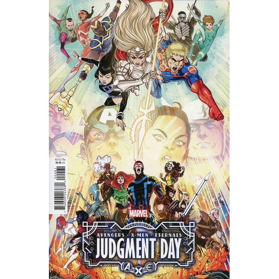 A.X.E.: Judgment Day #4E VF ; Marvel Comic Book