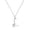 L, variant on Initial Necklaces for Women A-Z Silver Rhinestone Pendant Charm Necklace Fashion Jewelry Accessories Gift