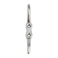 thumbnail image 4 of Rope Cleat Hook Hardware Flag Pole Accessory Stainless Steel Halyard Polished 4In, 4 of 8