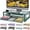 Dark Green, variant on Computer Monitor Stand Riser, office organizer with Drawer, Office Organizers Storage for Classroom Office Supplies (Gold)