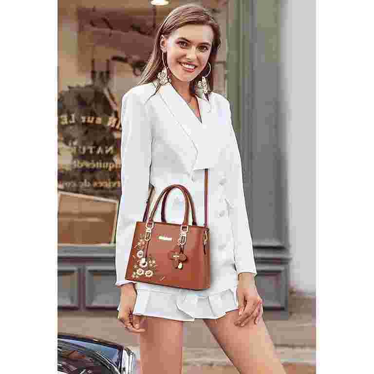 Leather Tote Bag Handbag For Women Roomy Fashion Womens Handbags