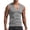 Light Grey, variant on Mens Deep V Neck Tank Tops, Stretch Muscle Gym Workout Sleeveless Slim Fit Low Cut Tank Tops
