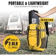 thumbnail image 4 of BIG RED Ultralight Aluminum Folding Table: Portable Lightweight Table with Carrying Bag for Camping, Outdoor Cooking, Picnics, Travel and Beach, 4 of 6