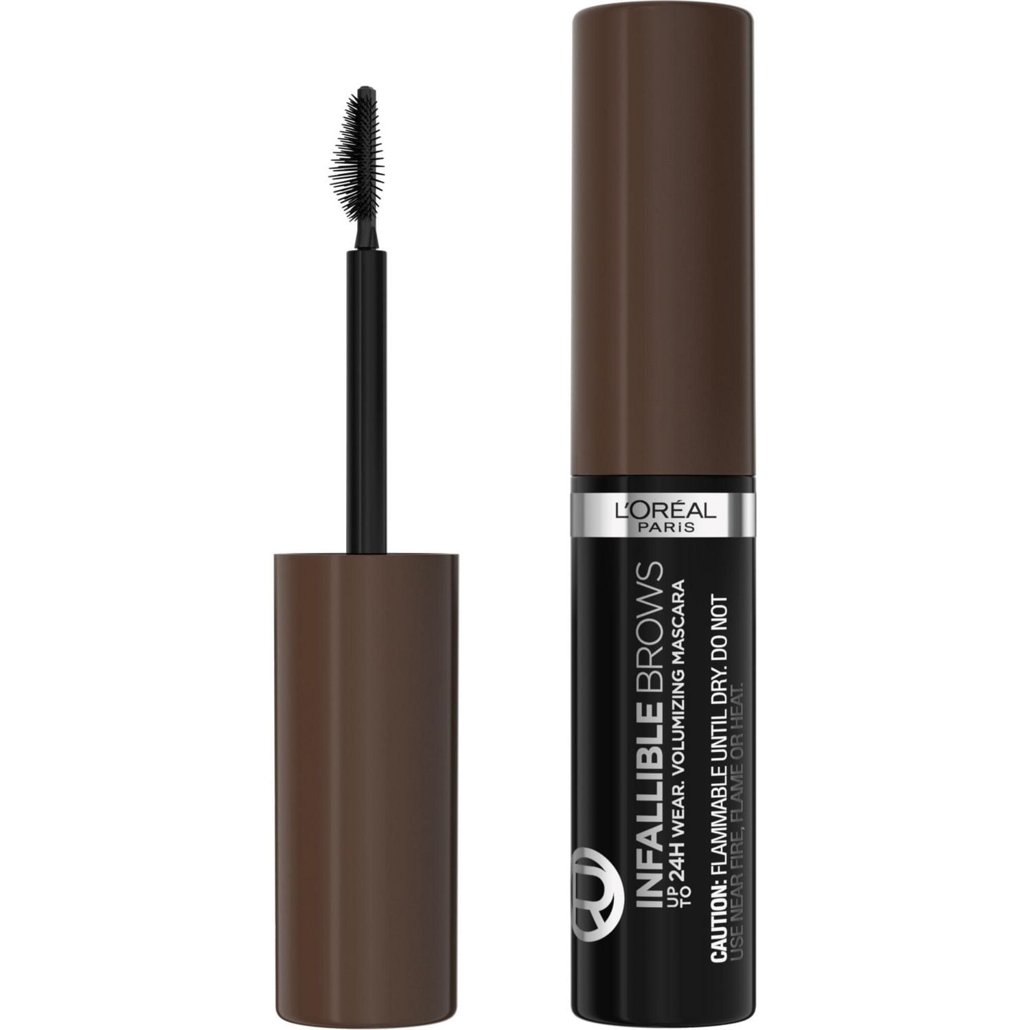 L'Oréal Paris Infallible 24H Volumizing Brow Mascara, 4 mL, Longwear Brow Mascara
