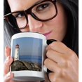 thumbnail image 2 of 3drose, Lighthouse, Peggys Cove, Nova Scotia-cn07 Krs0010 - Keith and Rebecca Snell, 15oz Two-tone Black Mug, 2 of 6