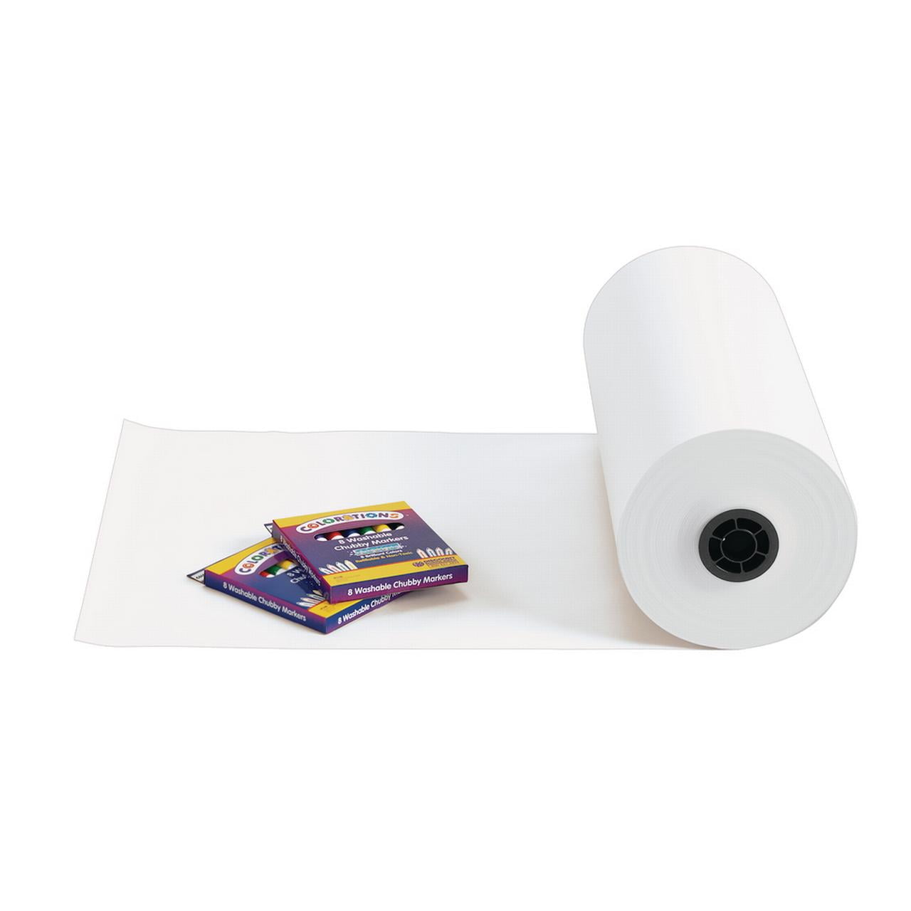 18" x 1000' White 40 lb. Butcher Paper Roll (Item # 4018)