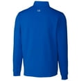 thumbnail image 3 of Men's Cutter & Buck Royal Fresno State Bulldogs Traverse Stretch Quarter Zip-Pullover Top, 3 of 3