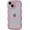 Pink, variant on Solid Color Curly Wave Frame Clear Soft Compatible with iPhone Case (Yellow,iPhone Xs Max)